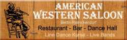American Western Saloon-Banner